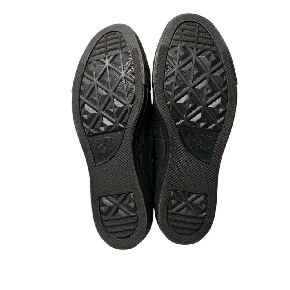 CONVERSE All Star Chuck Taylor Low Top Sneaker M5039 All black Mens 7/Womens 9 - Picture 7 of 9